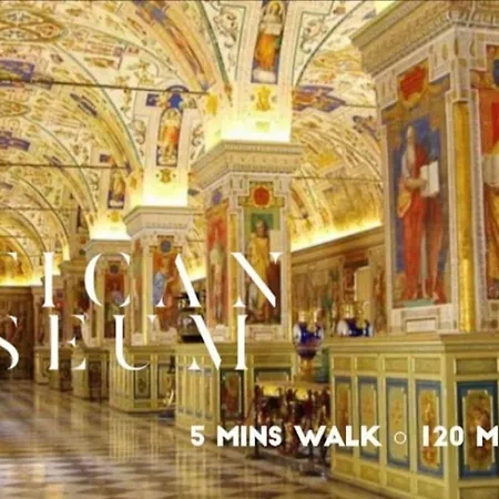 Grazioso Ai Musei Vaticani 아파트 *